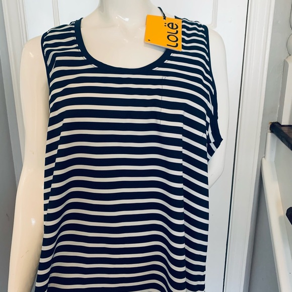 Lole Woman’s Size X-Large Tribeca Tank - Blue NWT - Picture 4 of 5